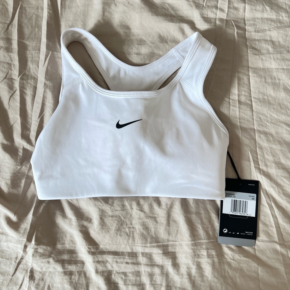 White Nike Sports Bra New
